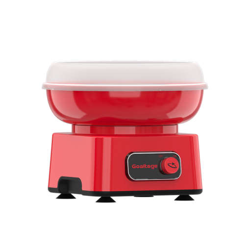 Goaltage CCM01 FluffMagic Cotton Candy Maker Goaltage CCM01 FluffMagic Cotton Candy Maker with Customizable Colors, Quick Preparation, Compact Design, ON/OFF Switch and Easy Maintenance Functionality GT-CCM01