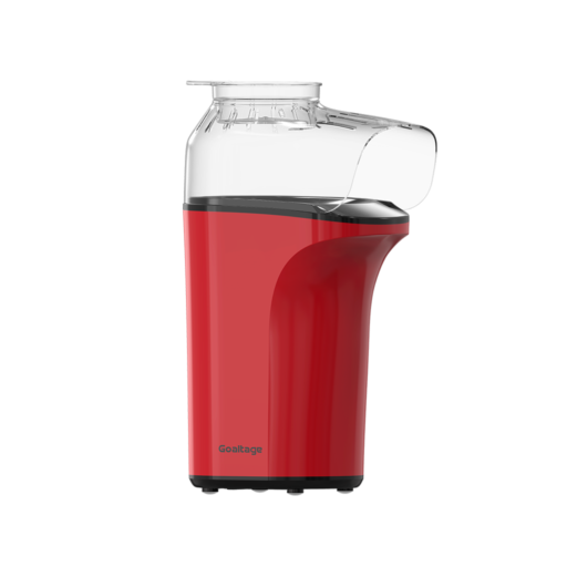 Goaltage PCM01 HealthyPop Popcorn Maker Goaltage PCM01 HealthyPop Popcorn Maker with Hot Air Technology, High Capacity, Measuring Cup, Oil-Free and Compact Design GT-PCM01