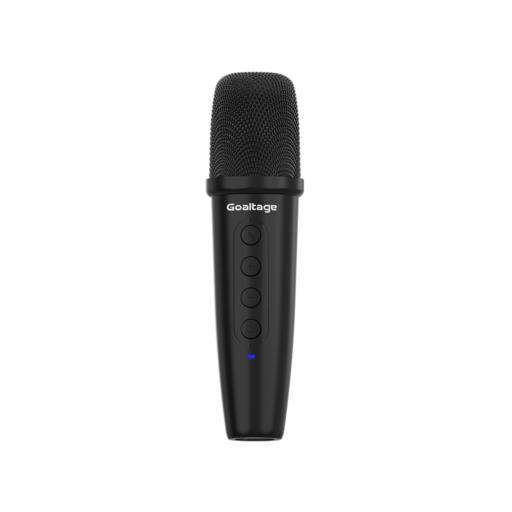 Goaltage SP15 BassFusion Party Speaker Goaltage SP15 BassFusion Party Speaker including Wireless Microphone, Multiple Connections, RGB Lights,TWS Functionality and Splash Proof Design GT-SP15
